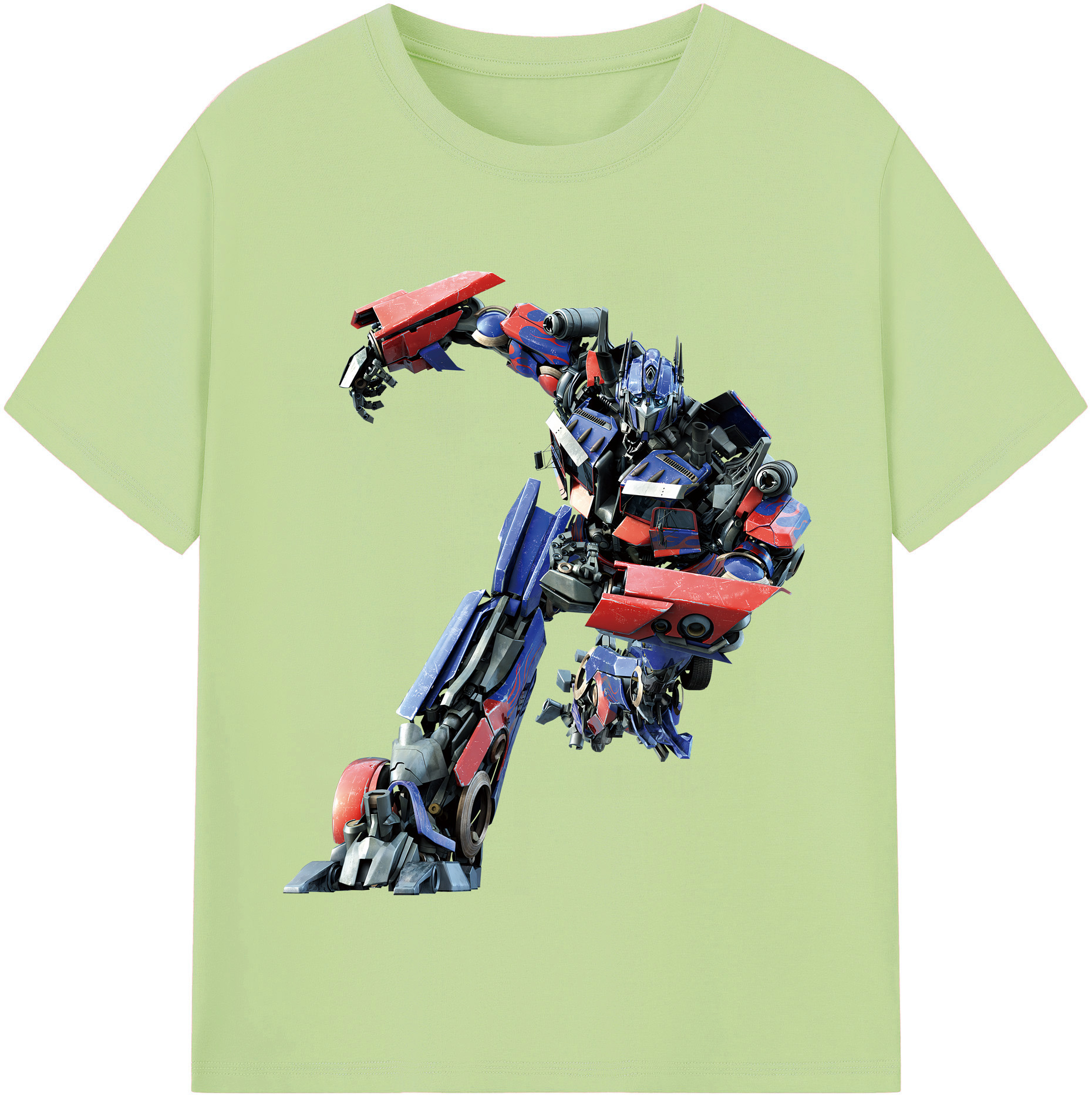 （画像用） Transformers トランスフォーマー 綿100％半袖Tシャツ（フロントプリント）